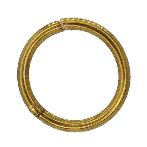 Round Gold Piercings