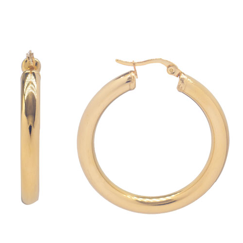 Women's Hollow Hoop (30mm)