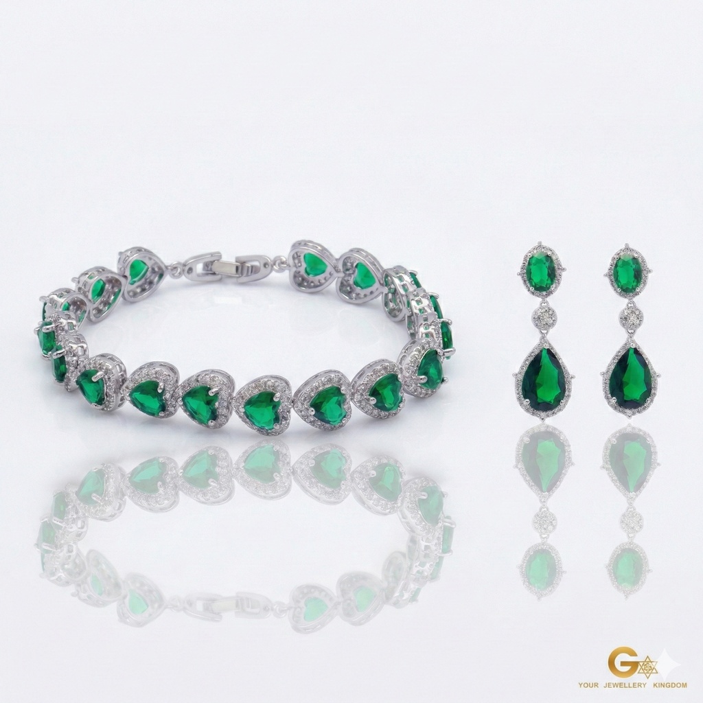 Women's Bracelet & Earring Set