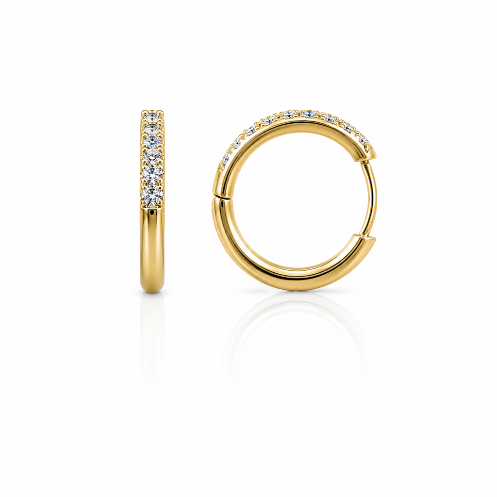 Women’s Ear Piercing (Thickness 2.5mm,Diameter 10)