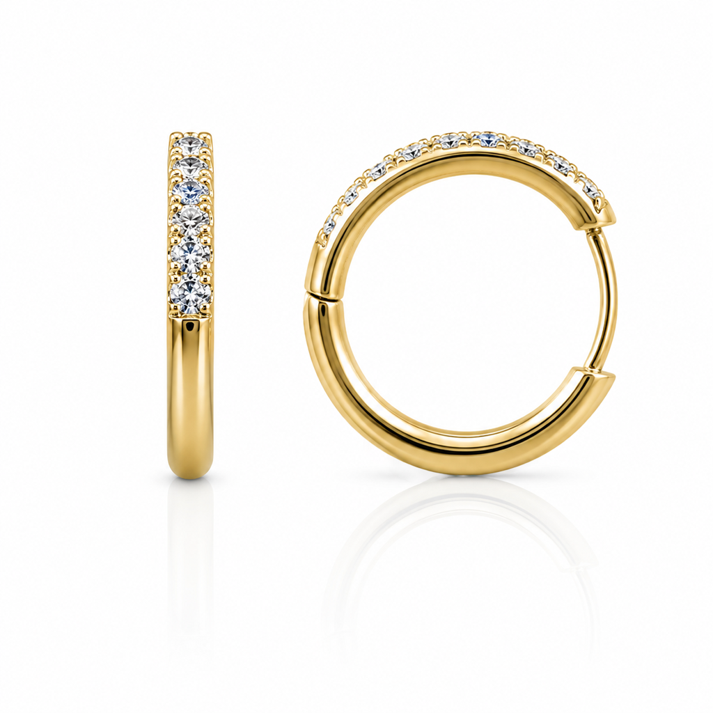 Women’s Ear Piercing (Thickness 2.5mm,Diameter 12)