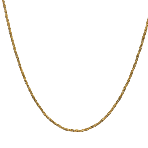 [2022-01-30-210.jpg] Rolled Gold 2MM Men's Neckpiece
